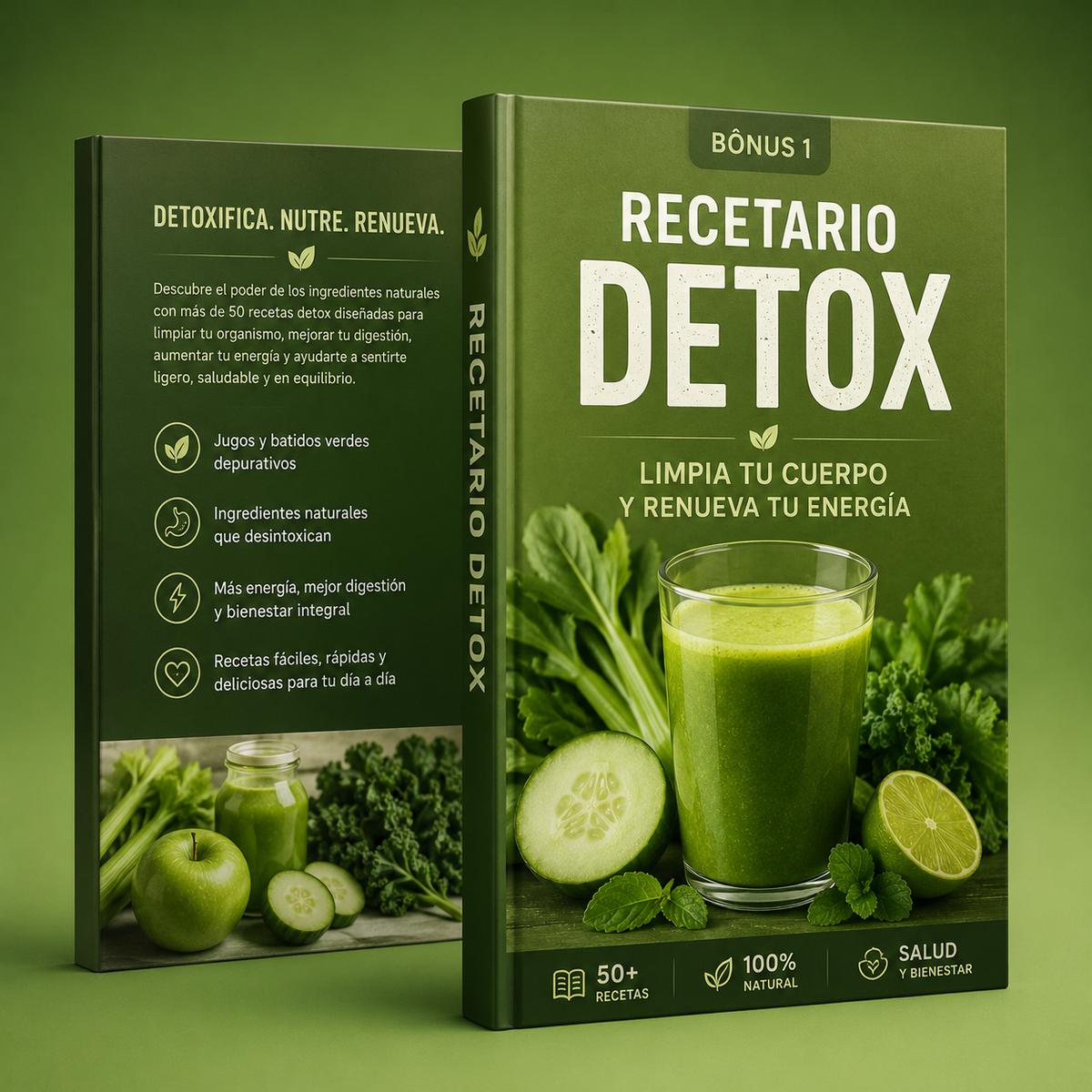 Recetario Detox — Jugos Verdes y Depurativos
